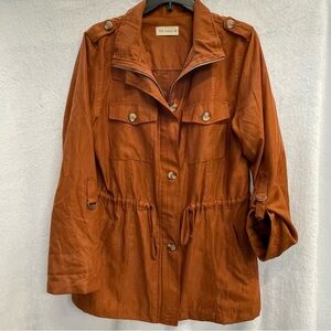 The Nines Rust Orange Jacket Size Medium
